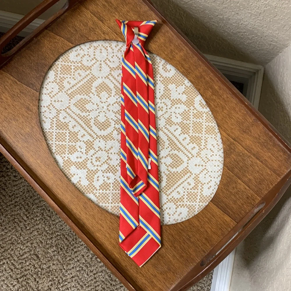 Vintage Boys clip on Tie